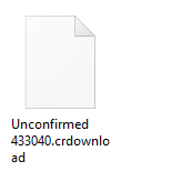 Crdownload file